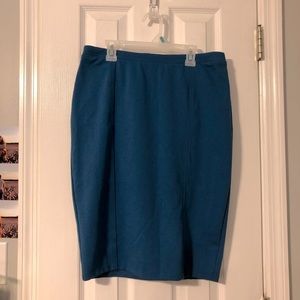 Mossimo - Blue Pencil Skirt - Medium